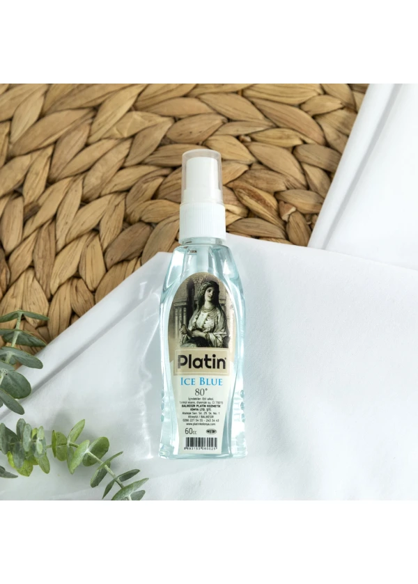 Ice Blue Plastik Sprey Kolonya 60 cc.