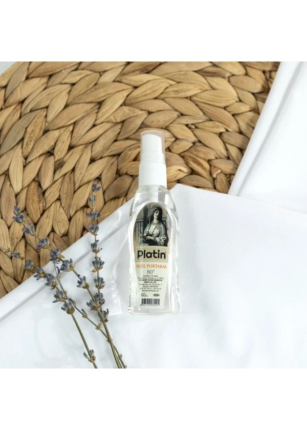 Yeşil Portakal Plastik Sprey Kolonya 60 cc.