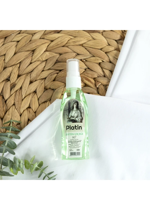 Zeytin Çiçeği Plastik Sprey Kolonya 60 cc.