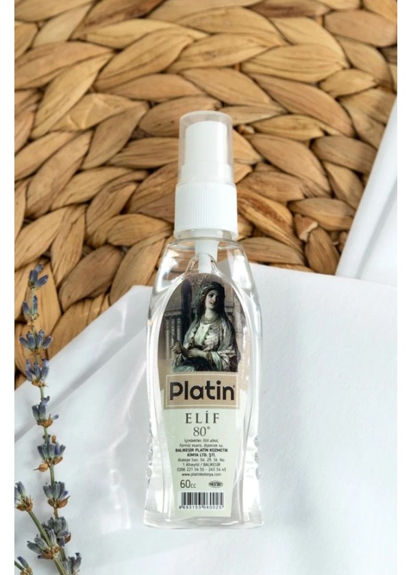 Elif Plastik Sprey Kolonya 60 cc.