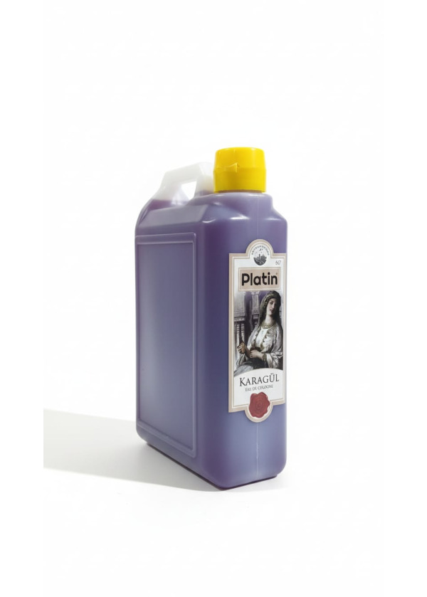 60° Pvc. Karagül Kolonyası  900 cc. Bidon