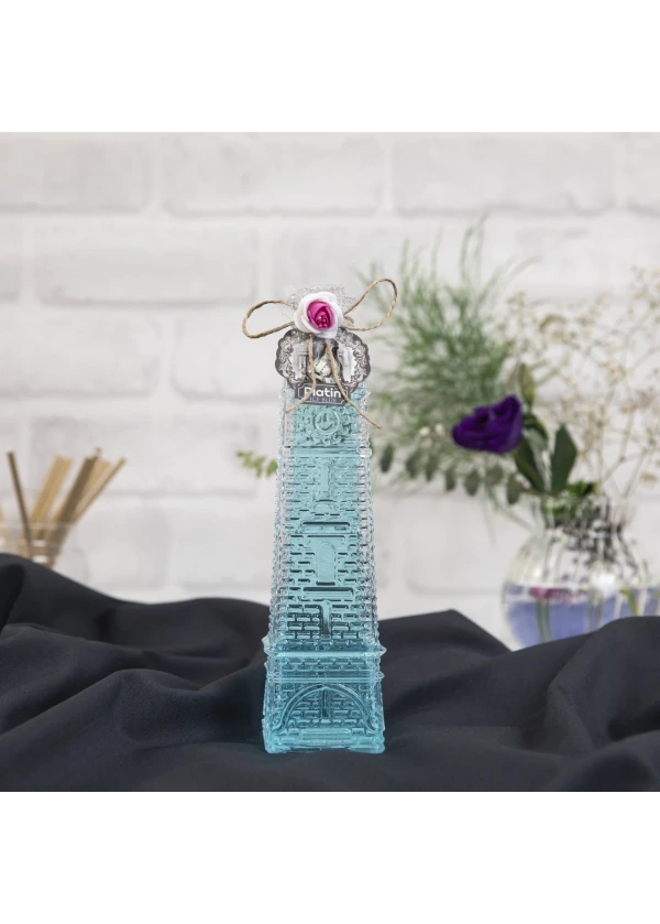 Balıkesir Saat Kulesi  Cam Şişe Ice Blue Kolonyası 300 cc.