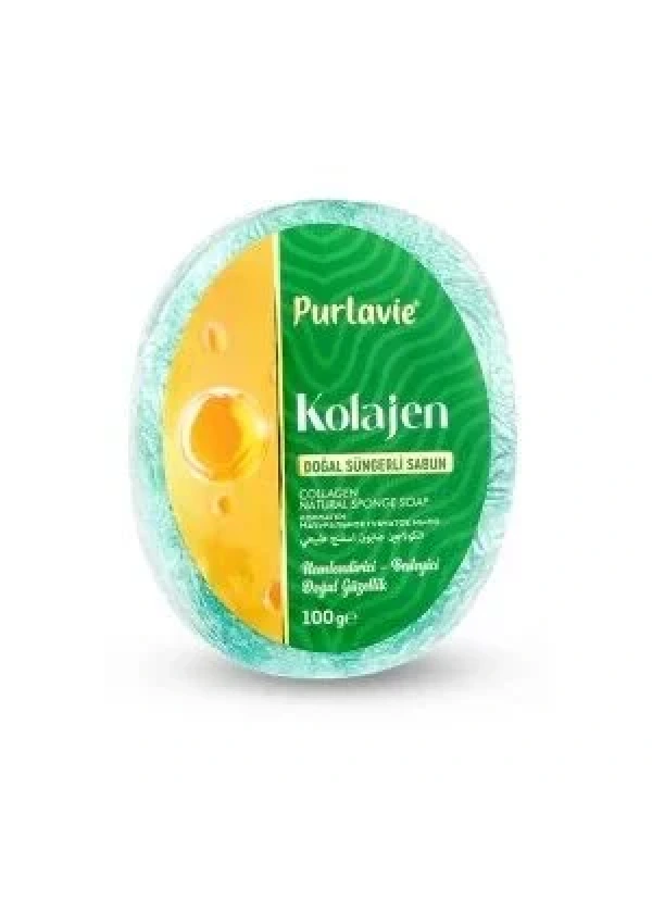 Doğal Süngerli Kolajen Sabunu
