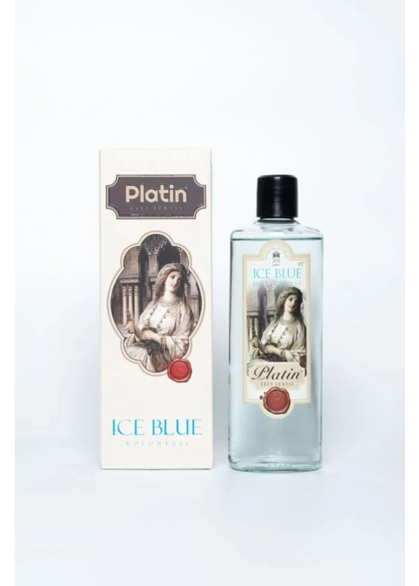 Kare Kutulu Elit Serisi 250 cc. Cam Şişe Ice Blue Kolonyası