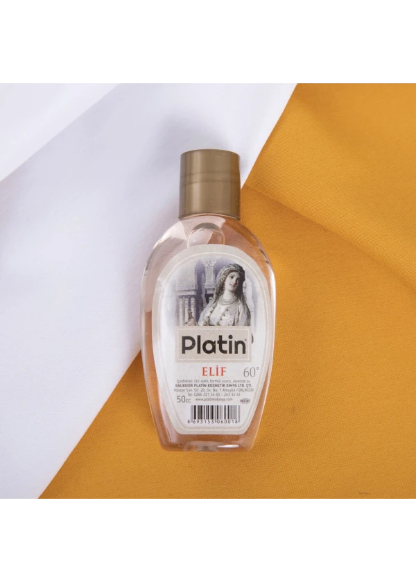 Plastik Şişe Elif Cep Kolonyası 50 cc.