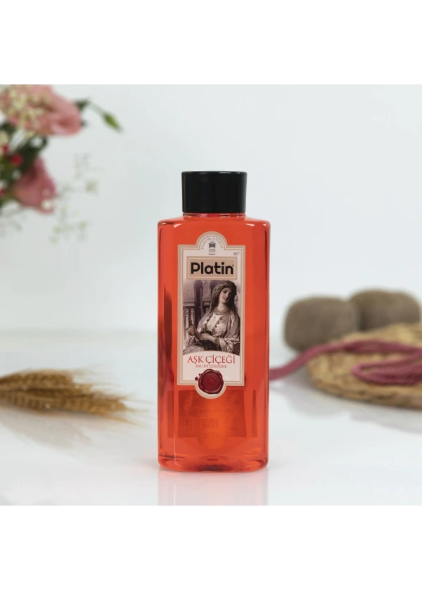 Plastik Şişe Kolonyası Aşk Çiçeği Kolonyası 400 cc.