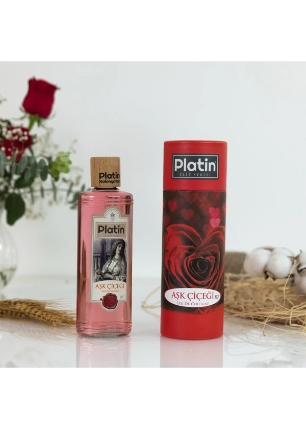 Silindir Kutulu Elit Seri 250cc.80° Aşk Çiçeği Kolonyası