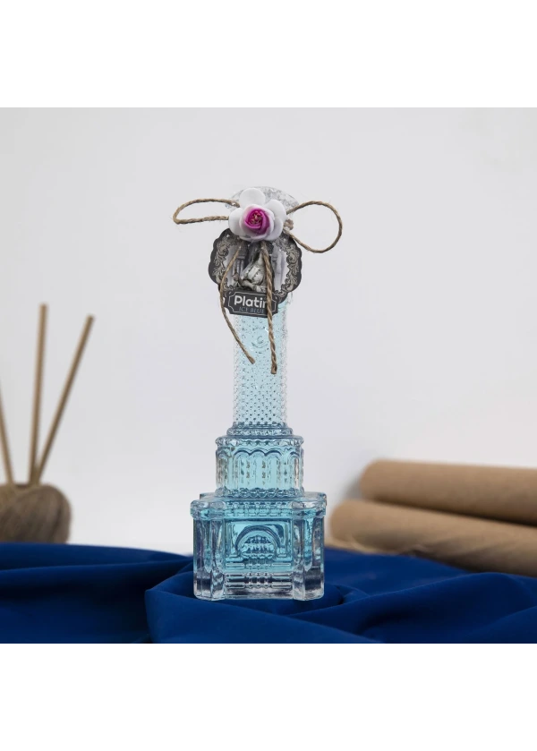 İzmir Saat Kulesi Cam Şişe Ice Blue Kolonyası 250 cc.